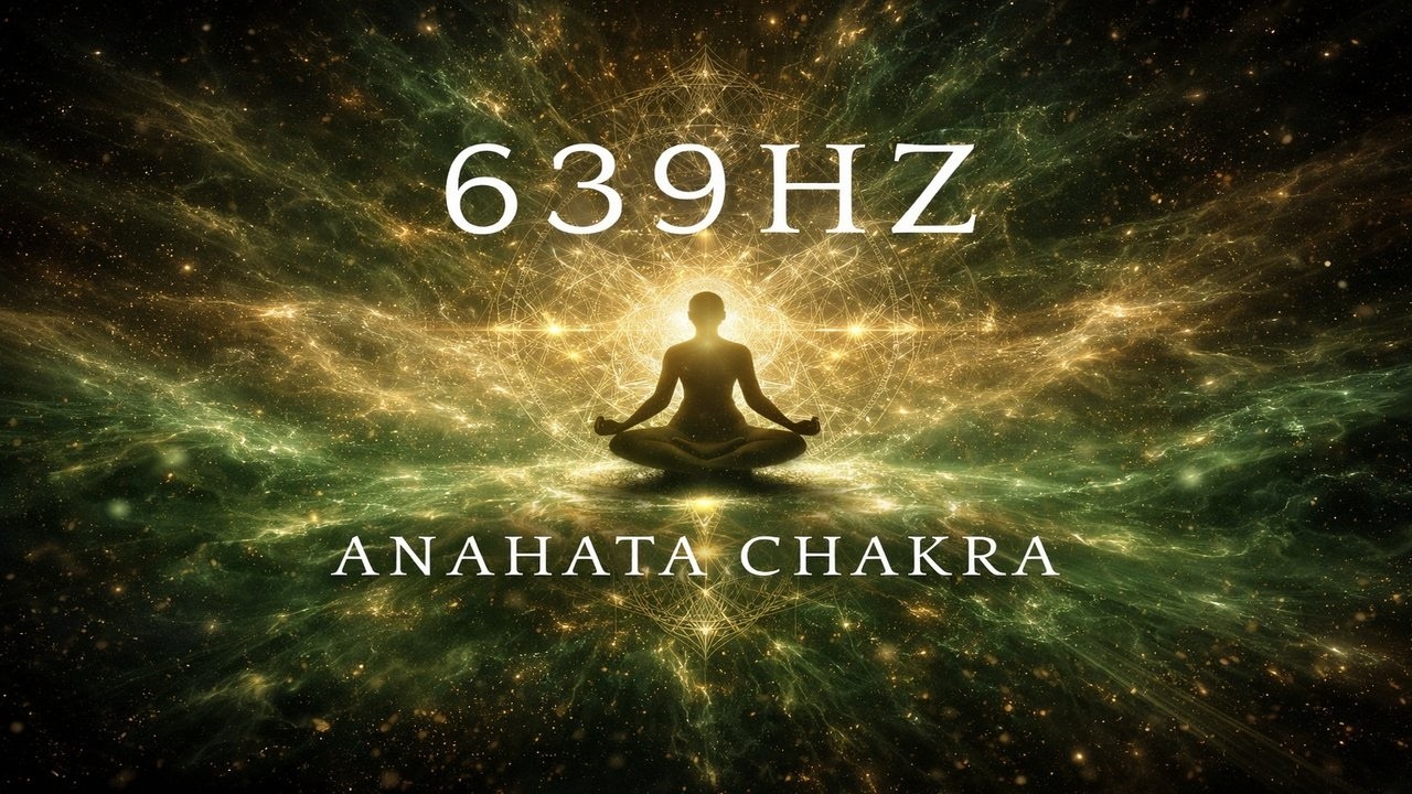 639Hz - Activación del Chakra Anahata 💚 | Armoniza Ambientes y Equilibra los Hemisferios Cerebrales