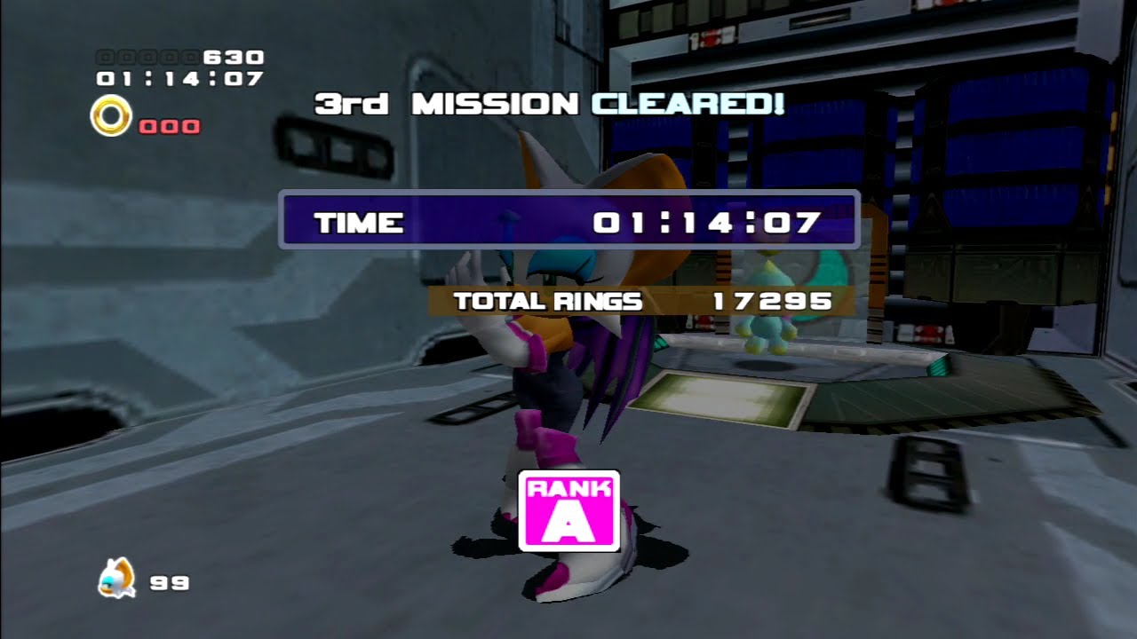 Sonic Adventure 2 Battle: Mad Space Mission 3 -Lost Chao- (A Rank) | Reverofenola