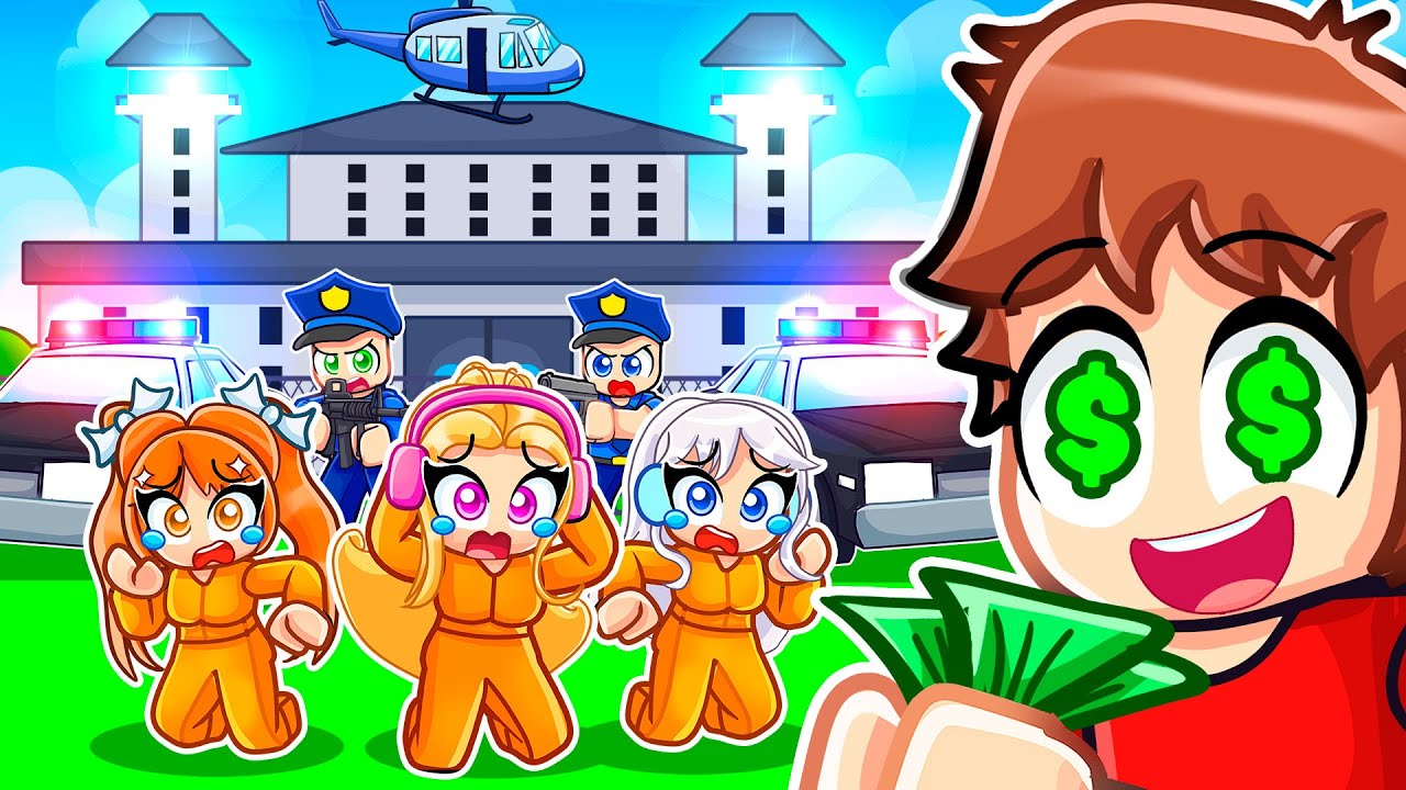 Building A Roblox Prison For MY CRAZY FAN GIRLS...