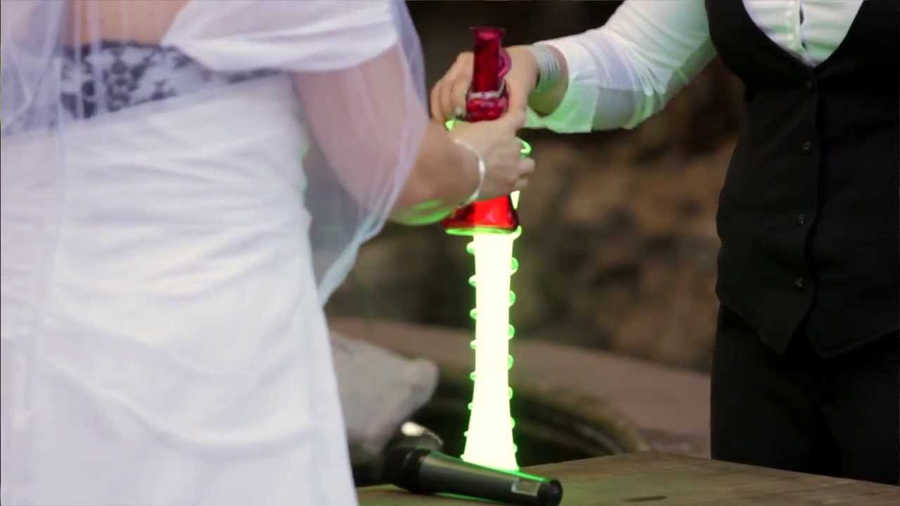 Jodi + Kim #ProudToLove Neon Wedding!