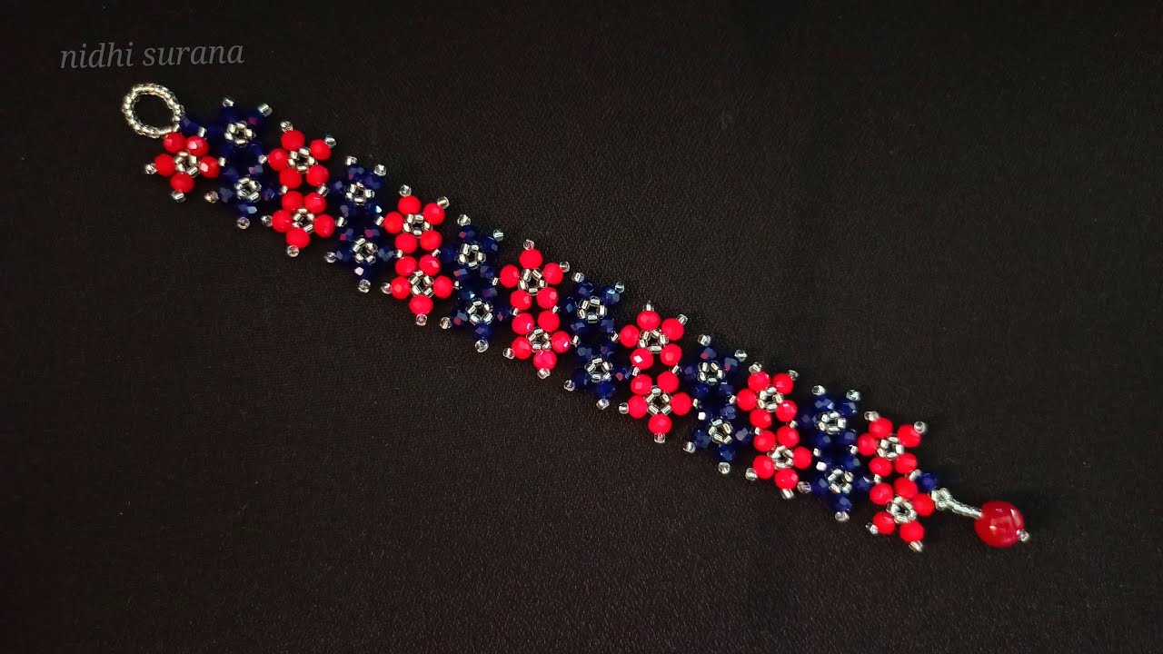 ⚜️Floral Pathway, Crystal Bracelet/Choker/Camino floral, pulsera/gargantilla de cristal/Tutorial diy