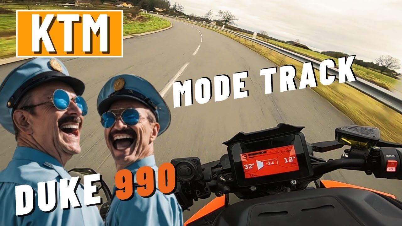 KTM 990 Le mode track  et accessoires