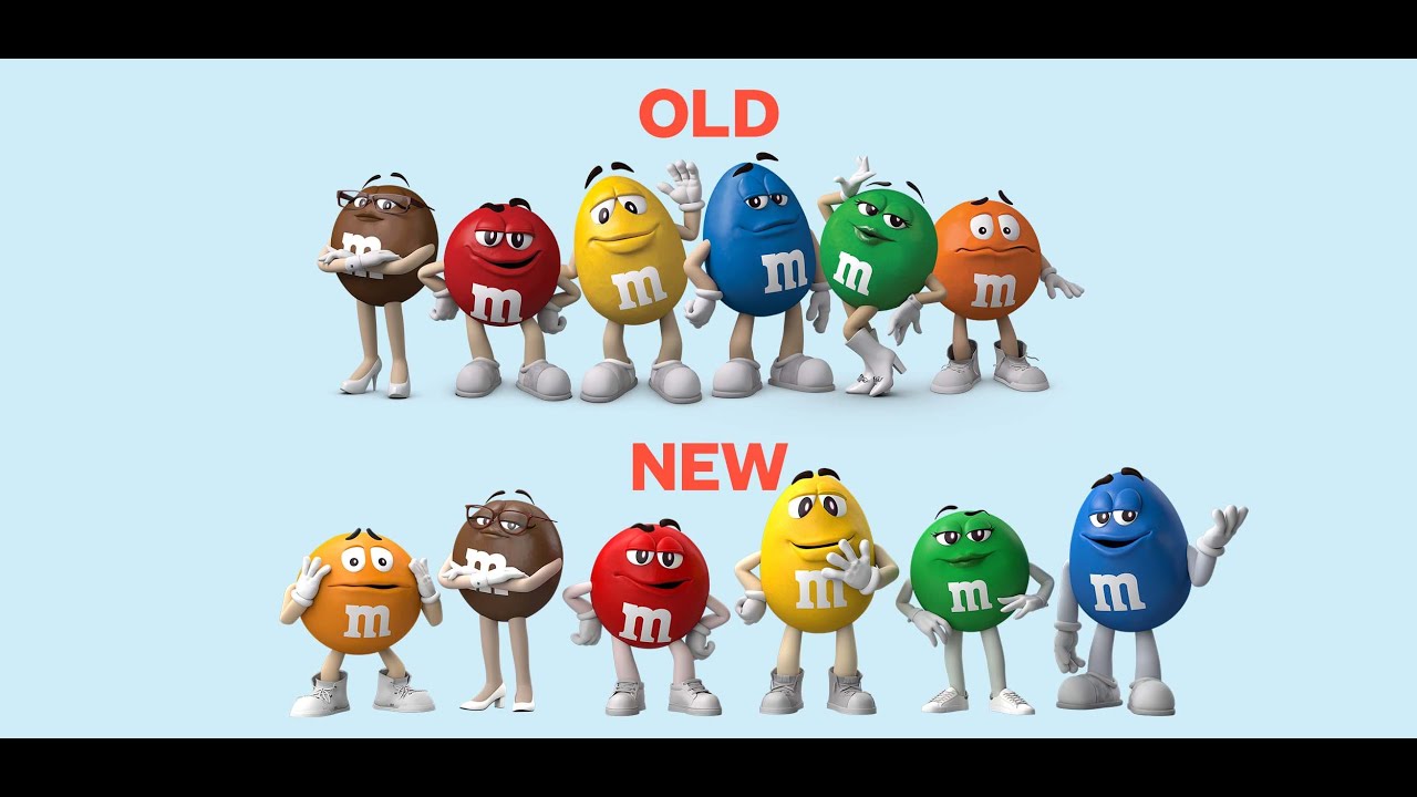 Ideological Analysis of Changes in M&Ms Characters
