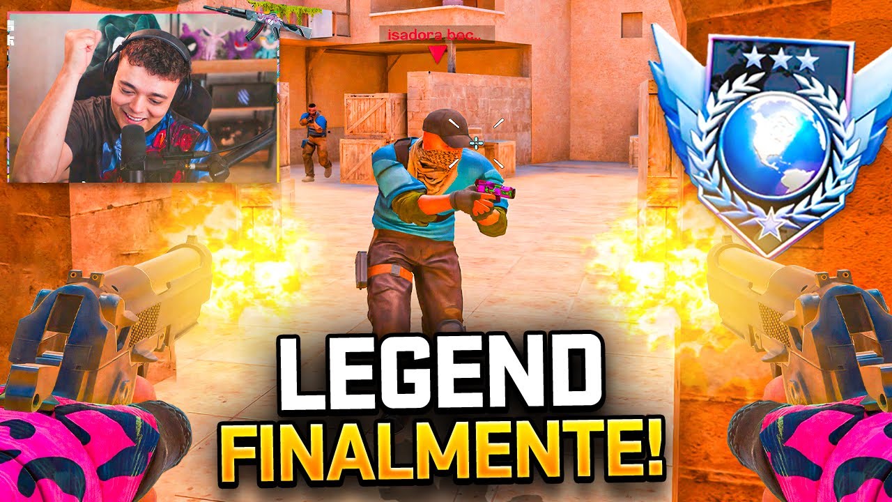 RANKED DE ALTO NÍVEL CONTRA THE LEGEND, PASSEI O TATICO! - STANDOFF 2