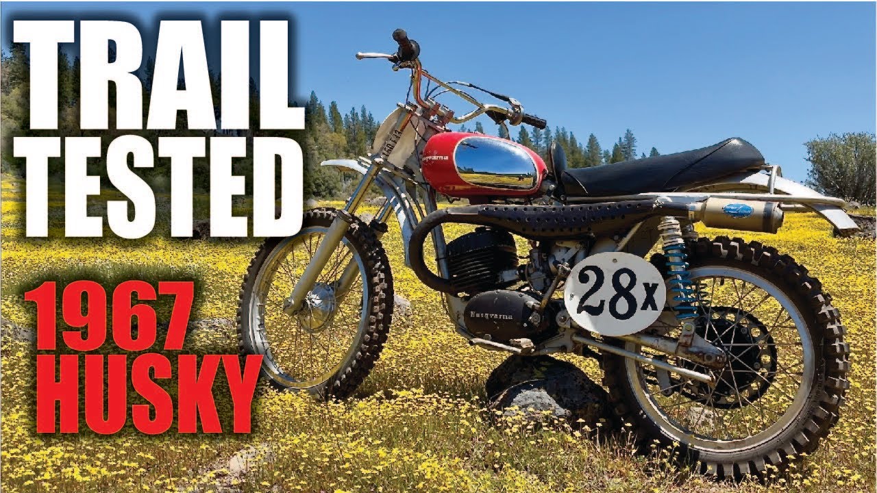 Unleashing a Vintage Husqvarna 250 on Sierra Singletrack