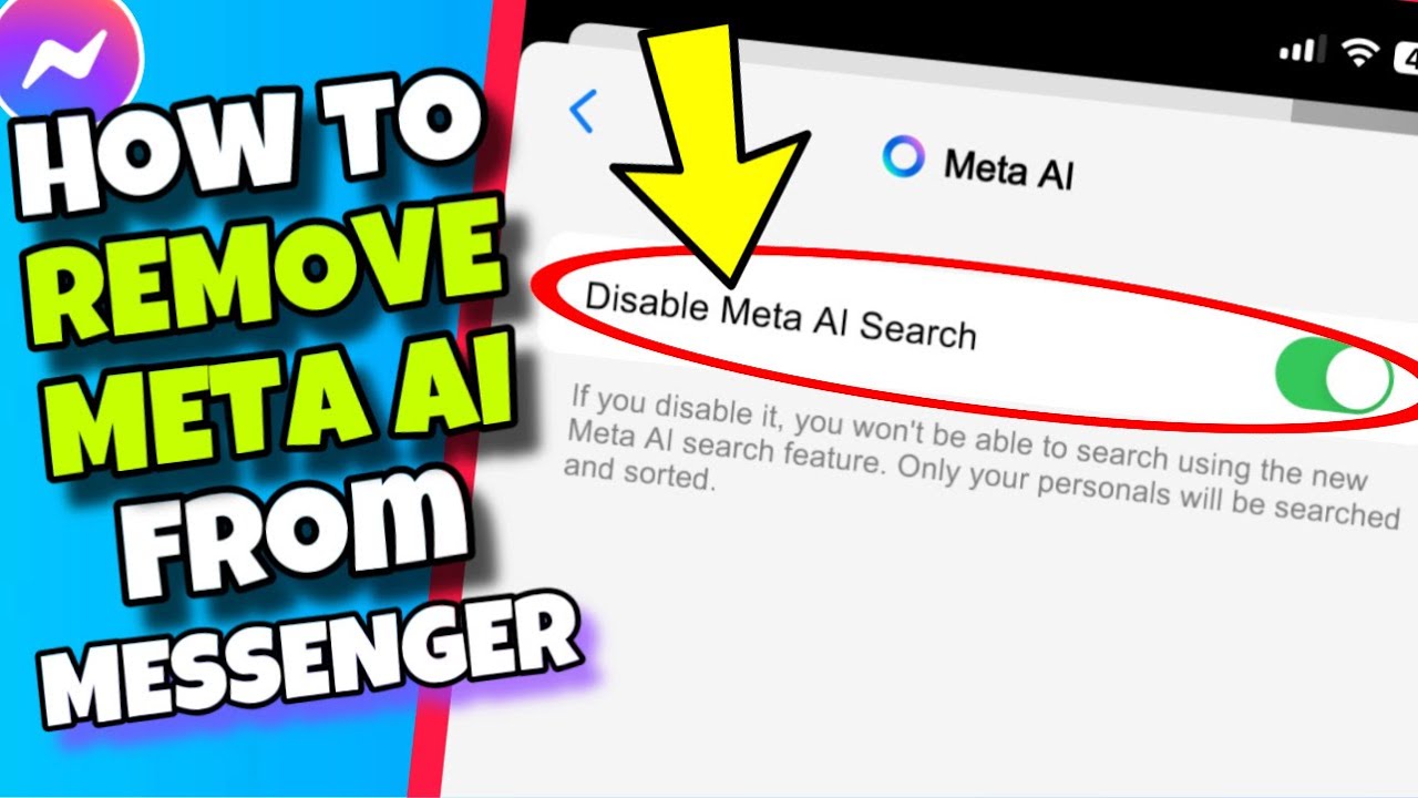 Как удалить Meta Ai из Messenger 2025 | Удалить чат Messenger Meta Ai — Удалить Messenger MetaAi