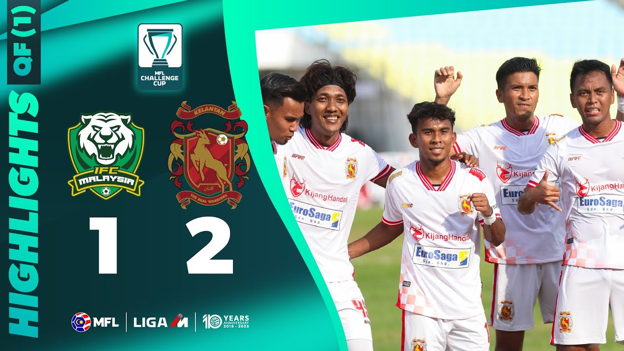 Imigresen FC 1-2 Kelantan The Real Warriors FC | Highlights | MFL Challenge Cup 2025-2026 | QF(1)