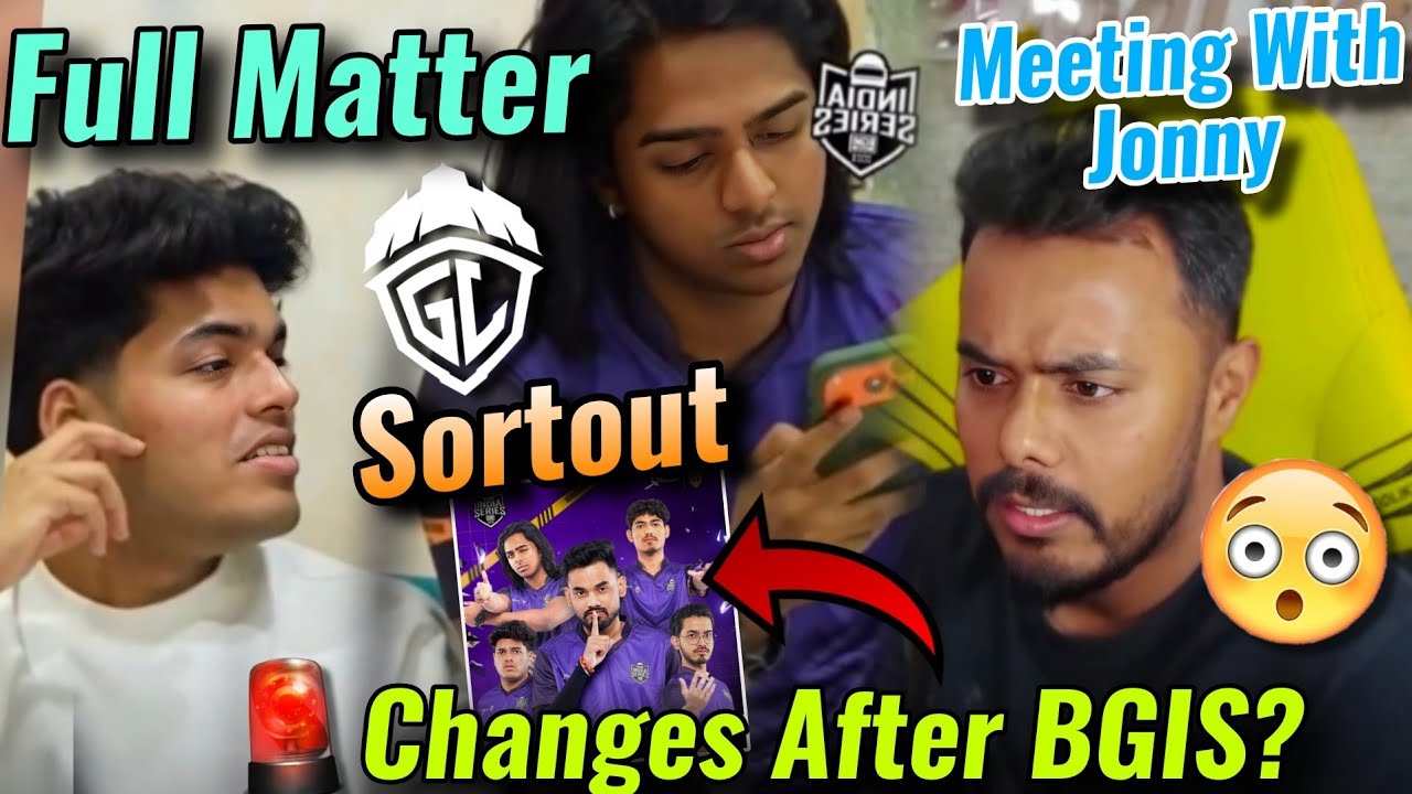 Amar Clarify Godl Changes After Bgis ?😳 • Explain Full Jonny Matter 🚨 Godl Players Sorted 🙏Bgis 🏆 