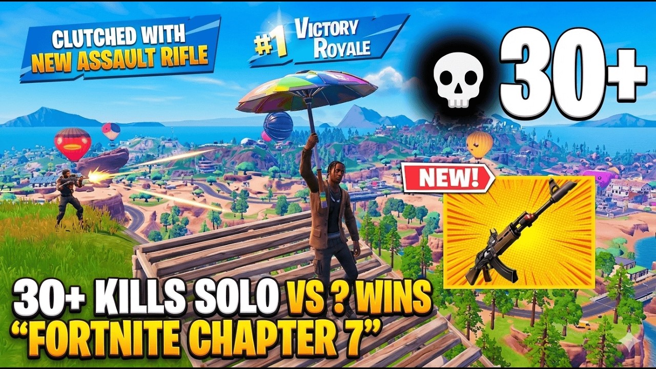 I Dropped 30+ Kills SOLO vs ? in Chapter 7… This Shouldn’t Be Possible! 😱