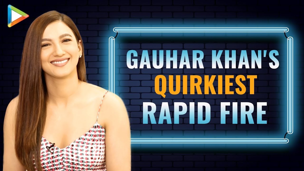 AMUSING Gauhar Khan: “There’s nothing to beat Gully Boy…” | URI | The Office | HUMOROUS Rapid Fire