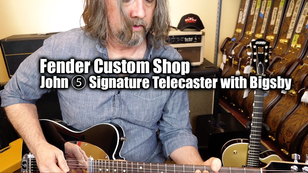 John 5 Signature Telecaster with Bigsby Fender Custom Shop 2020