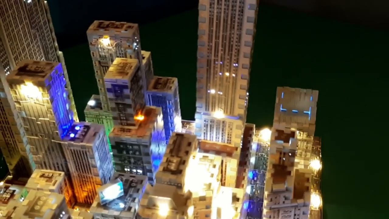 New York Midtown WEST - 3D Puzzle with leds
