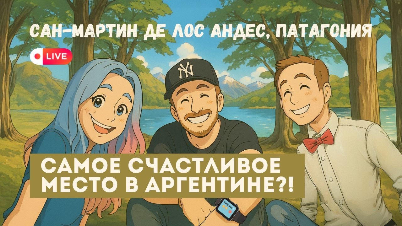 Сан-Мартин де Лос Андес, Патагония - самое счастливое место в Аргентине?!
