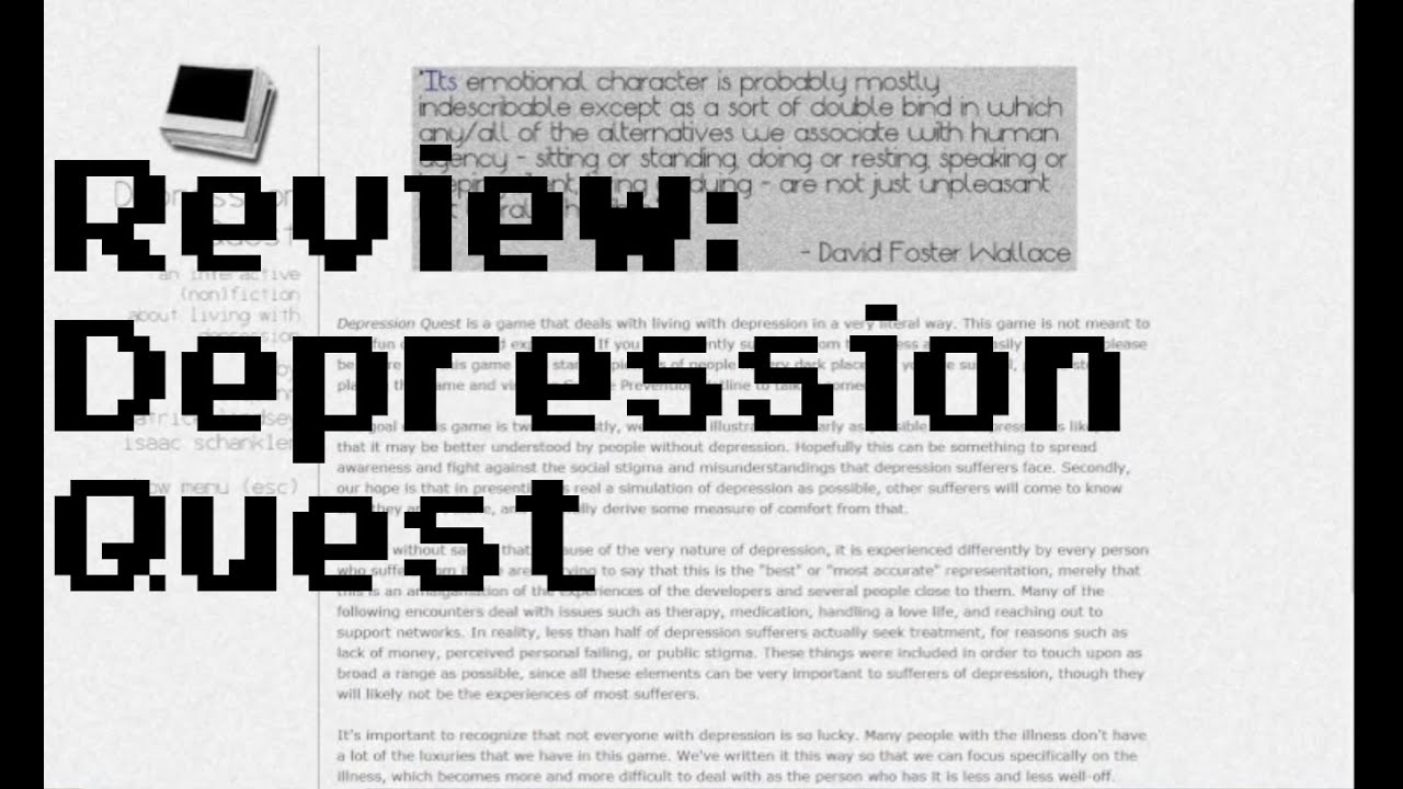 Review: Depression Quest