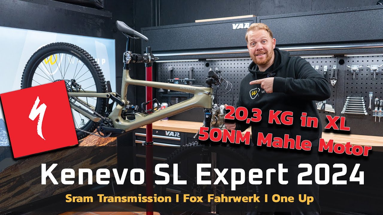 Specialized KENEVO SL Expert 2024 - Flightcheck I SRAM GX Transmission I 50NM I Light E-MTB I FOX