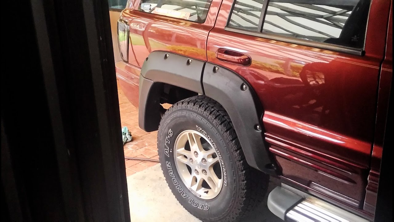 How to install Bushwacker rear cut out flared guards.