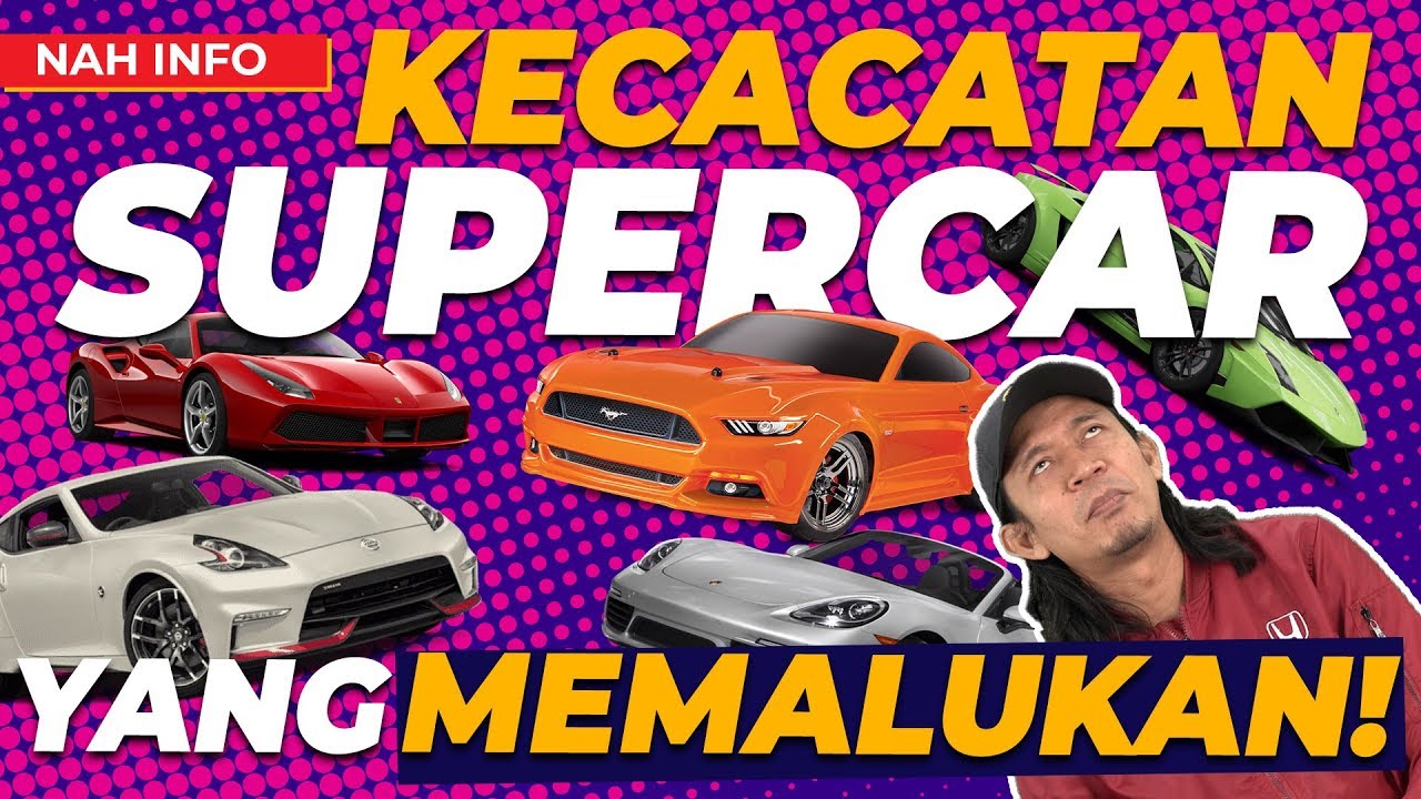 10 SPORTCAR DENGAN KESILAPAN MEMALUKAN!