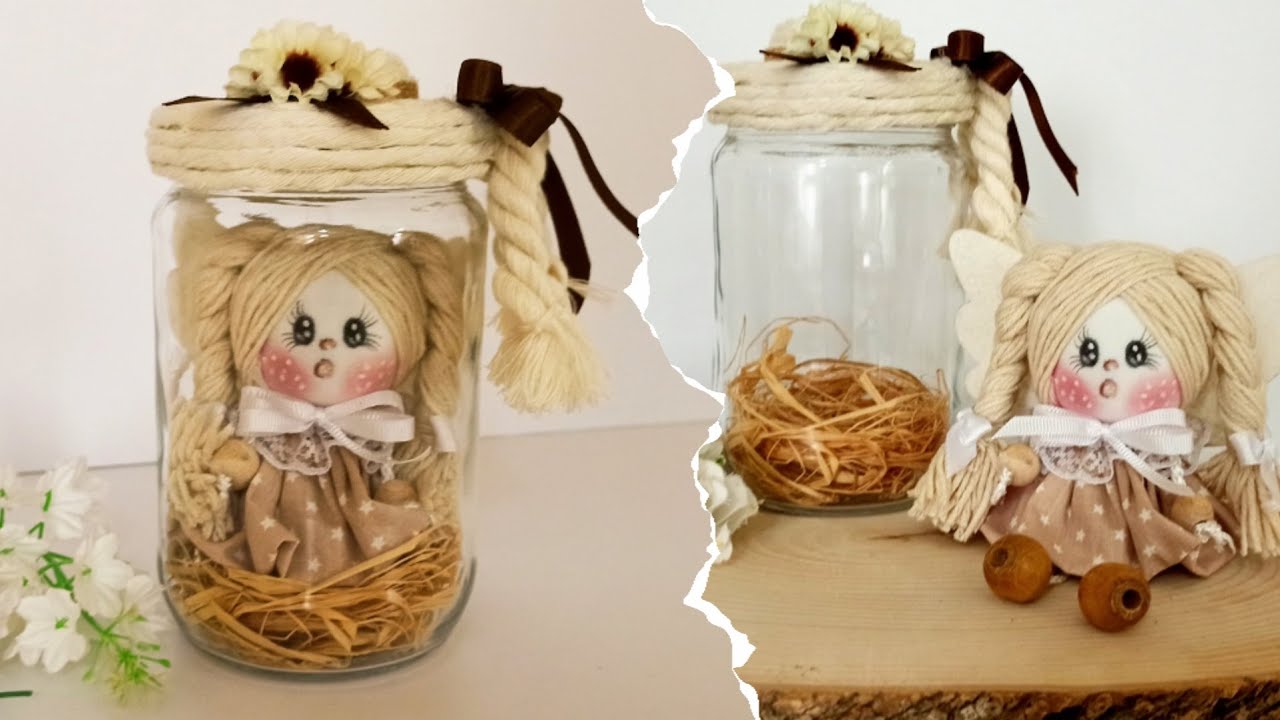 CAM KAVANOZ VE YUMURTA KOLİSİNDEN HARİKA FİKİR- AWESOME IDEAS FROM A GORGEOUS JAR AND EGG PACKAGE