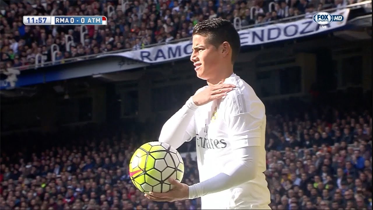 James Rodriguez vs Atletico Madrid Home (27/02/2016) by JamesR10&trade;