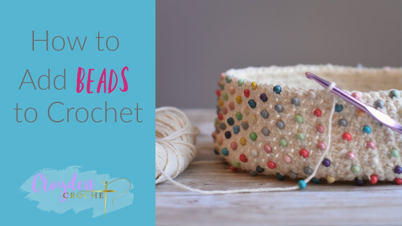 How to Add Beads to Crochet / Hobo Bag Pattern