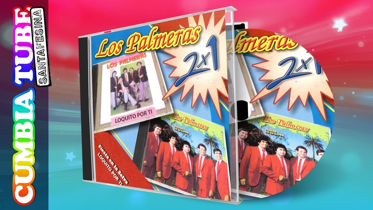 Los Palmeras - 2x1 Fiesta En La Selva / Loquito Por Ti | Disco Completo Cumbia Tube Santafesina