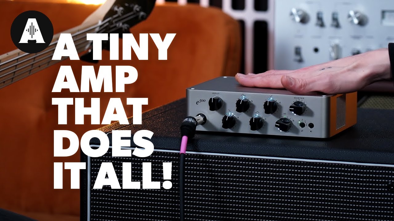 NEW Darkglass Exponent 500 Bass Amp Head - What More Could You Need?