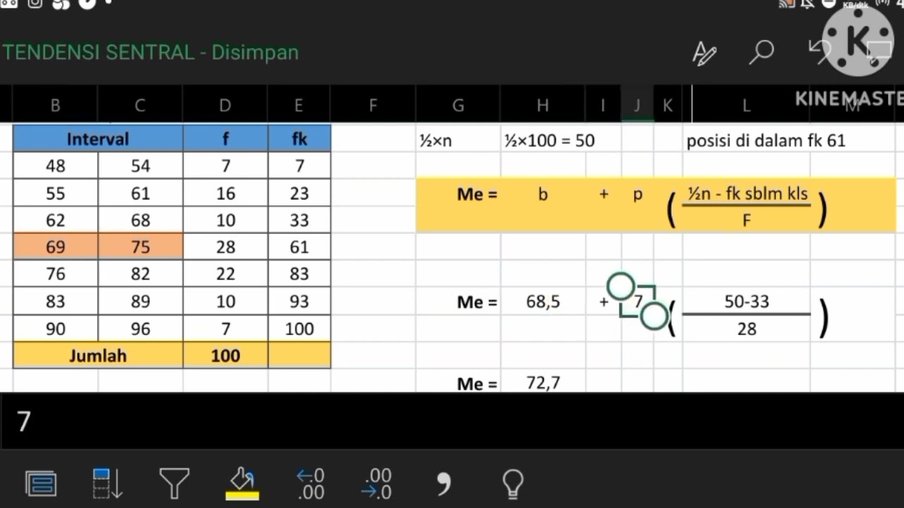 VIDEO PEMBELAJARAN TENDENSI SENTRAL | PENGANTAR STATISTIK