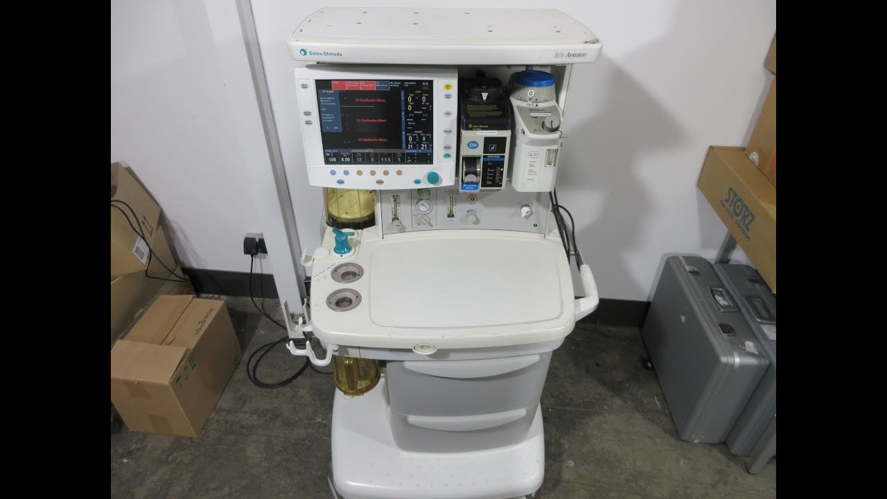 GE Datex Ohmeda S5 Avance Baujahr 2005 Anasthesia Machine Narkosegerät www.used-medical-equipment.de