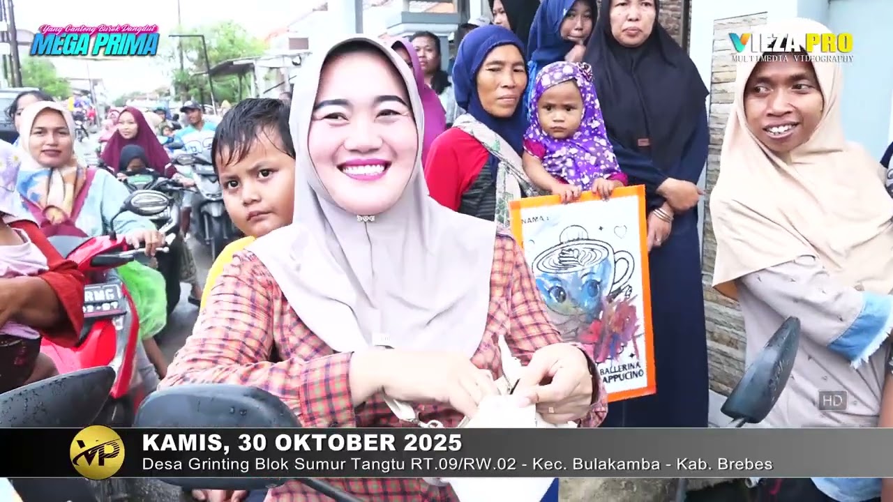Yang Ganteng Mega Prima lagu pengen di kawin voc adelia live grinting bulkamba 30 oktober 2025