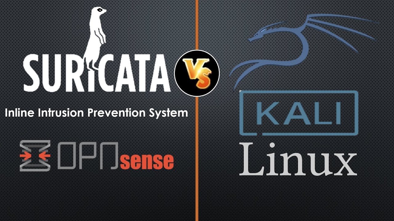 Suricata IDS & IPS VS Kali-Linux Attack
