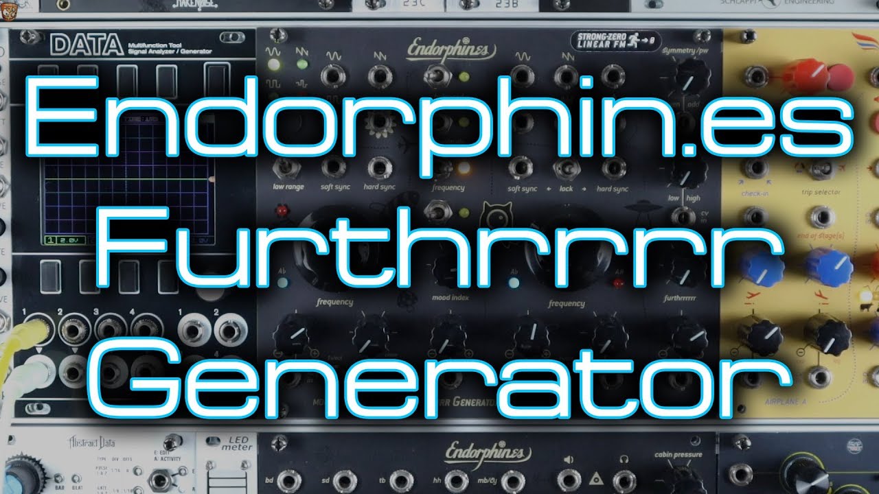 Endorphin.es Furthrrrr Generator // Pushing Eurorack complex oscillators furthrrrr