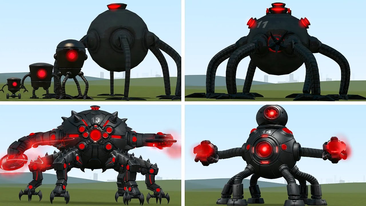 WHAT IF I BECOME ALL OMINIROID ROBOT in Garry's Mod