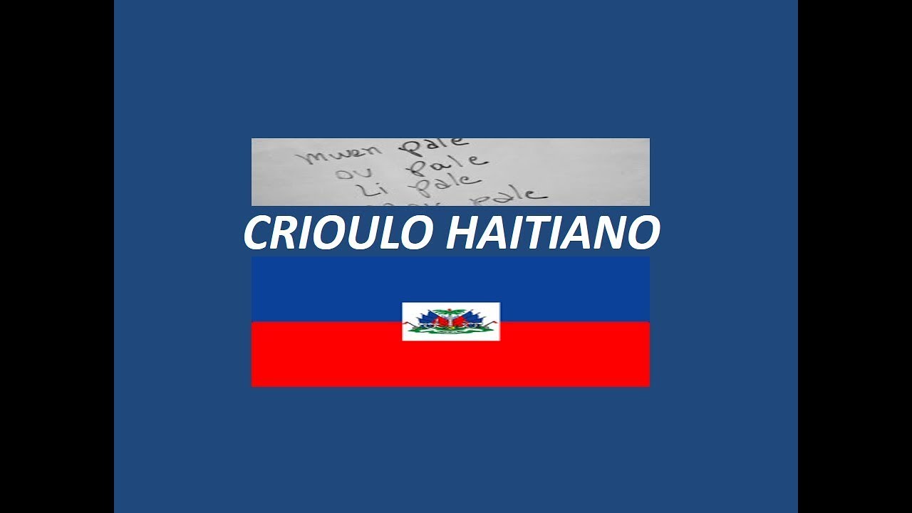 CRIOULO HAITIANO | O Brasil está Falando Crioulo