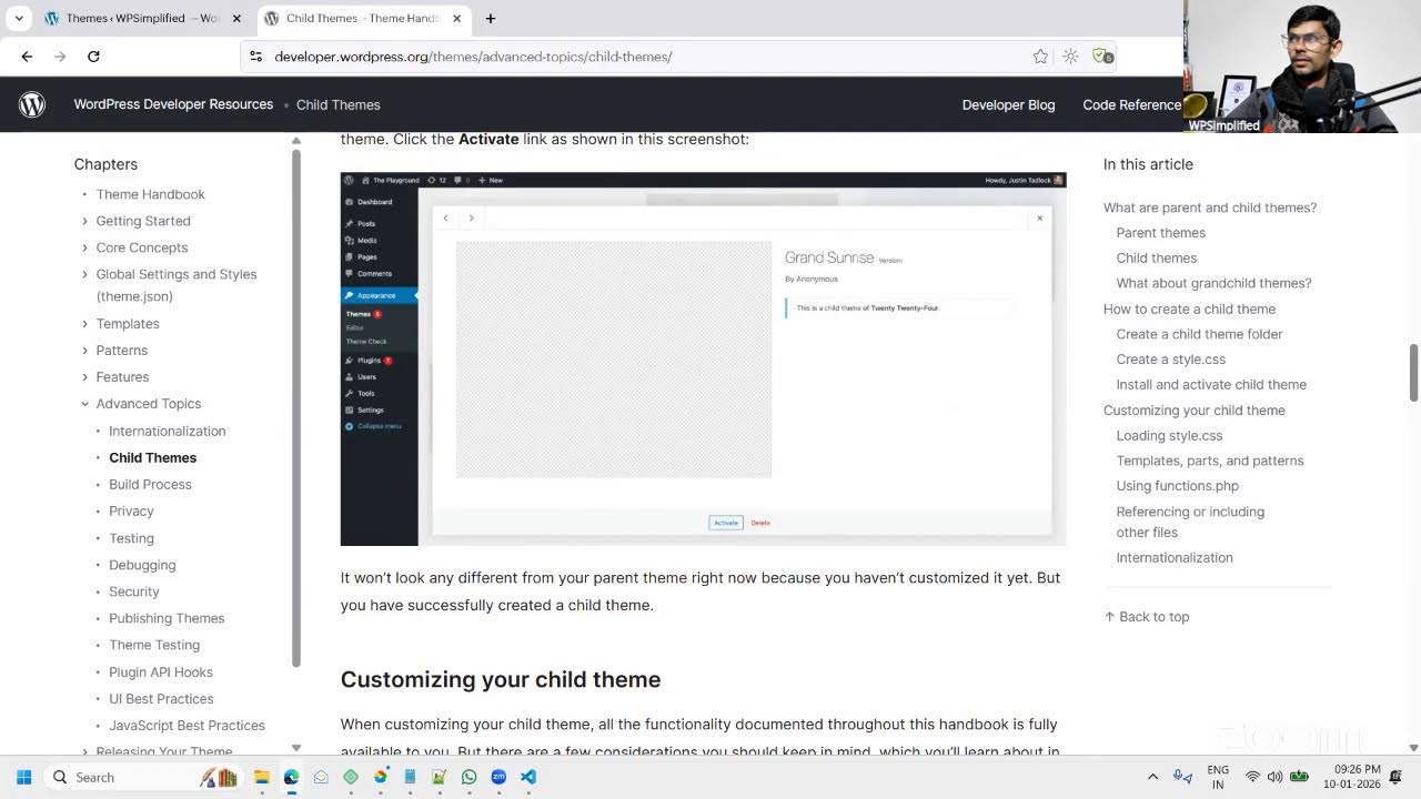 WordPress Training Program