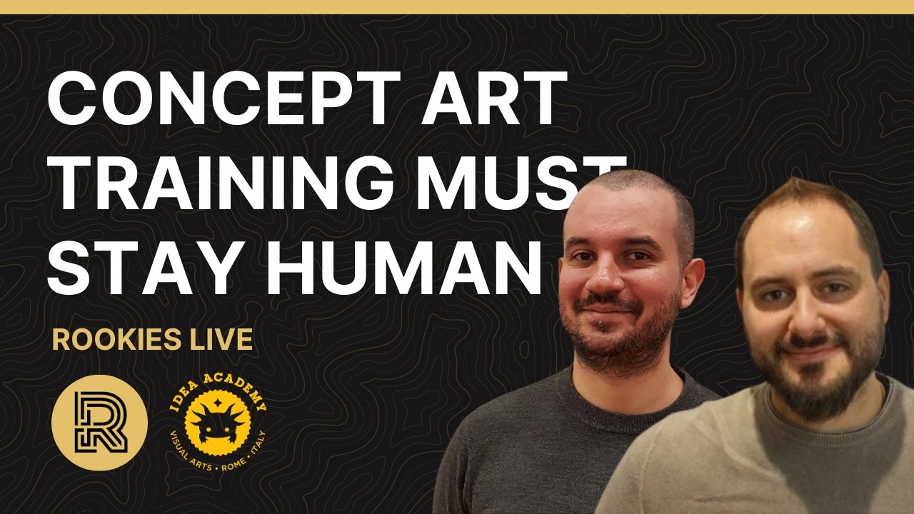 Why Concept Art training must stay human with Idea Academy | The Rookies
