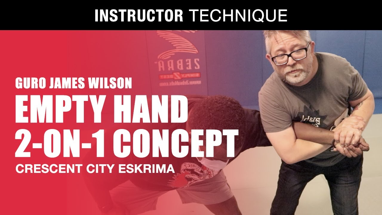 EMPTY HAND 2-ON-1 CONCEPT in FILIPINO MARTIAL ARTS | CRESCENT CITY ESKRIMA | ARNIS | KALI