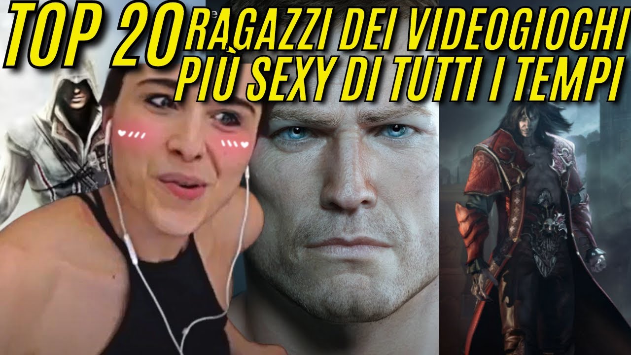 VOGHELITA REACTION TOP 20 RAGAZZI DEI VIDEOGIOCHI PIÙ SEXY DI TUTTI I TEMPI