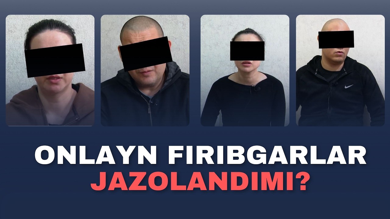 ONLAYN FIRIBGARLIK QILGAN SHAXSLAR QO'LGA OLINDI