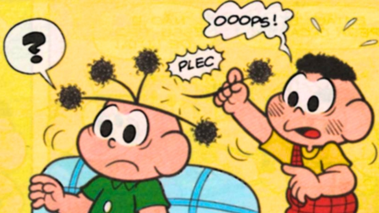 A Mãe do Cascão Ajudou o Cebolinha - Gibis da Turma da Mônica - Quadrinho Dublado Fatos Curiosos
