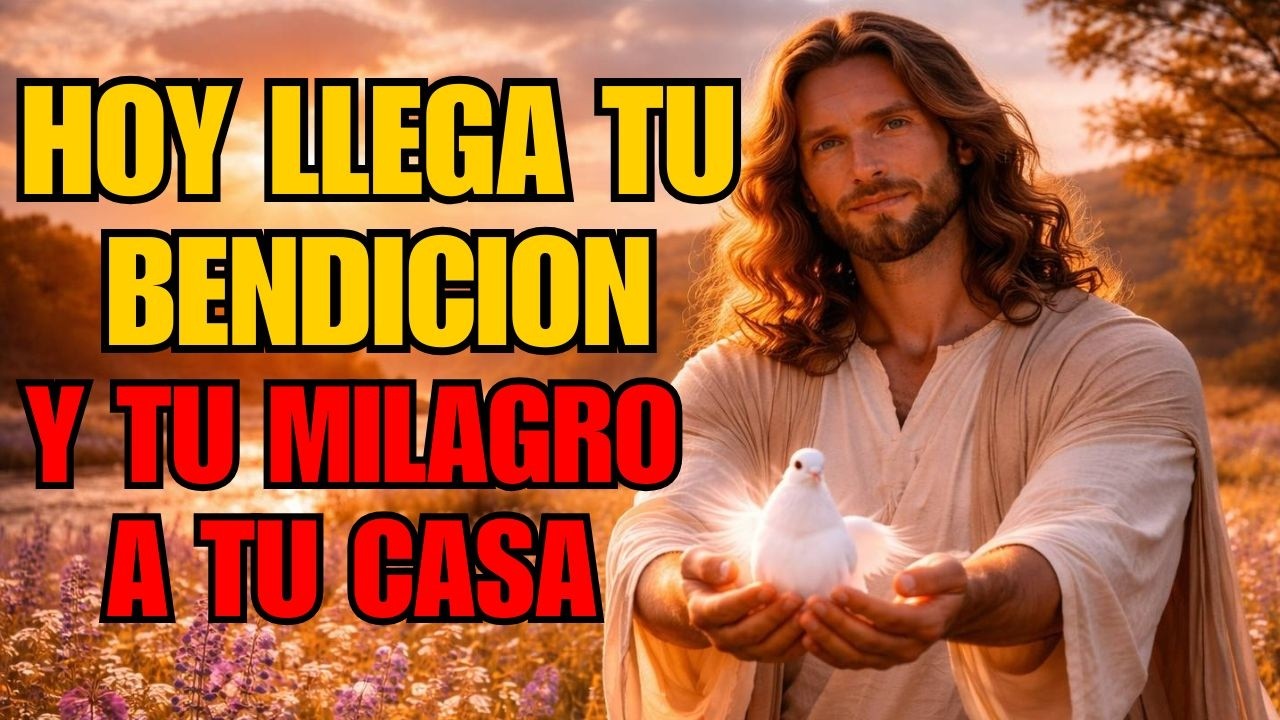 DIOS TE DICE: &iexcl;URGENTE! HOY LLEGA TU BENDICI&Oacute;N Y TU MILAGRO A TU CASA