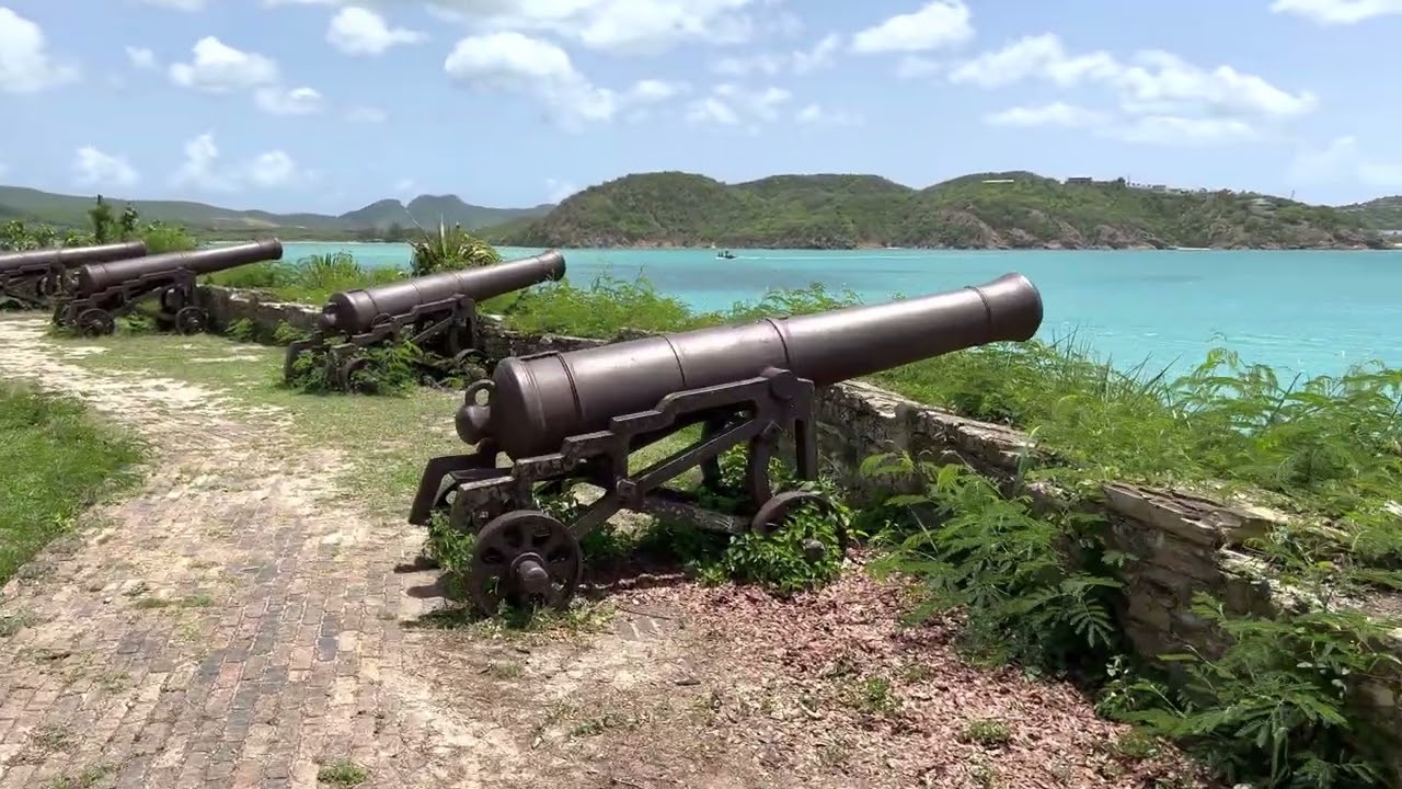 Fort James Historical Cannons | Antigua and Barbuda 26 July 2022