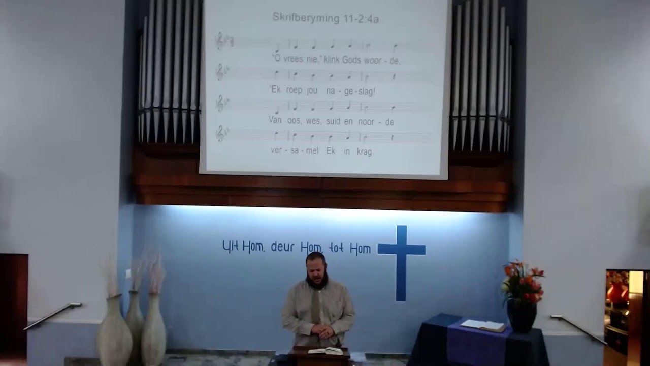Ds. Peter Venter - Hoor, ontvang en deel die ryke troos van die evangelie