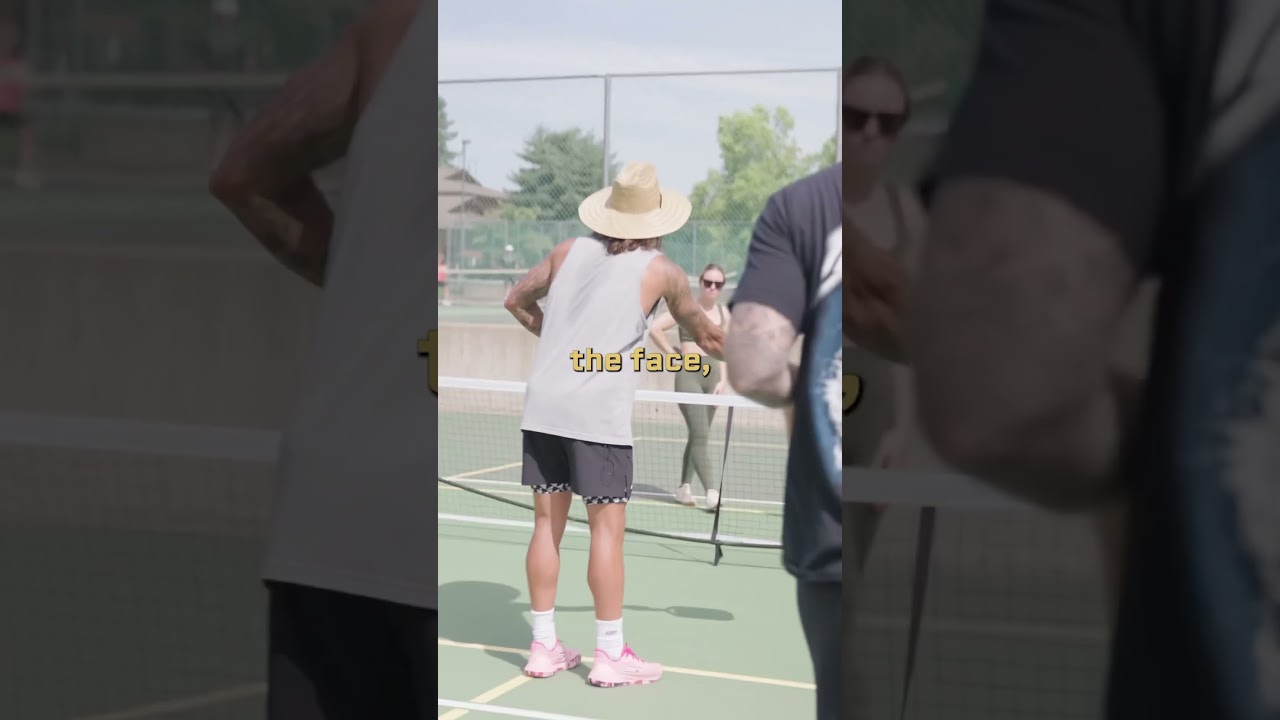 Trust. Your. Swing. 🔊🫵 #pickleball #pickleballlessons #pickleballtips