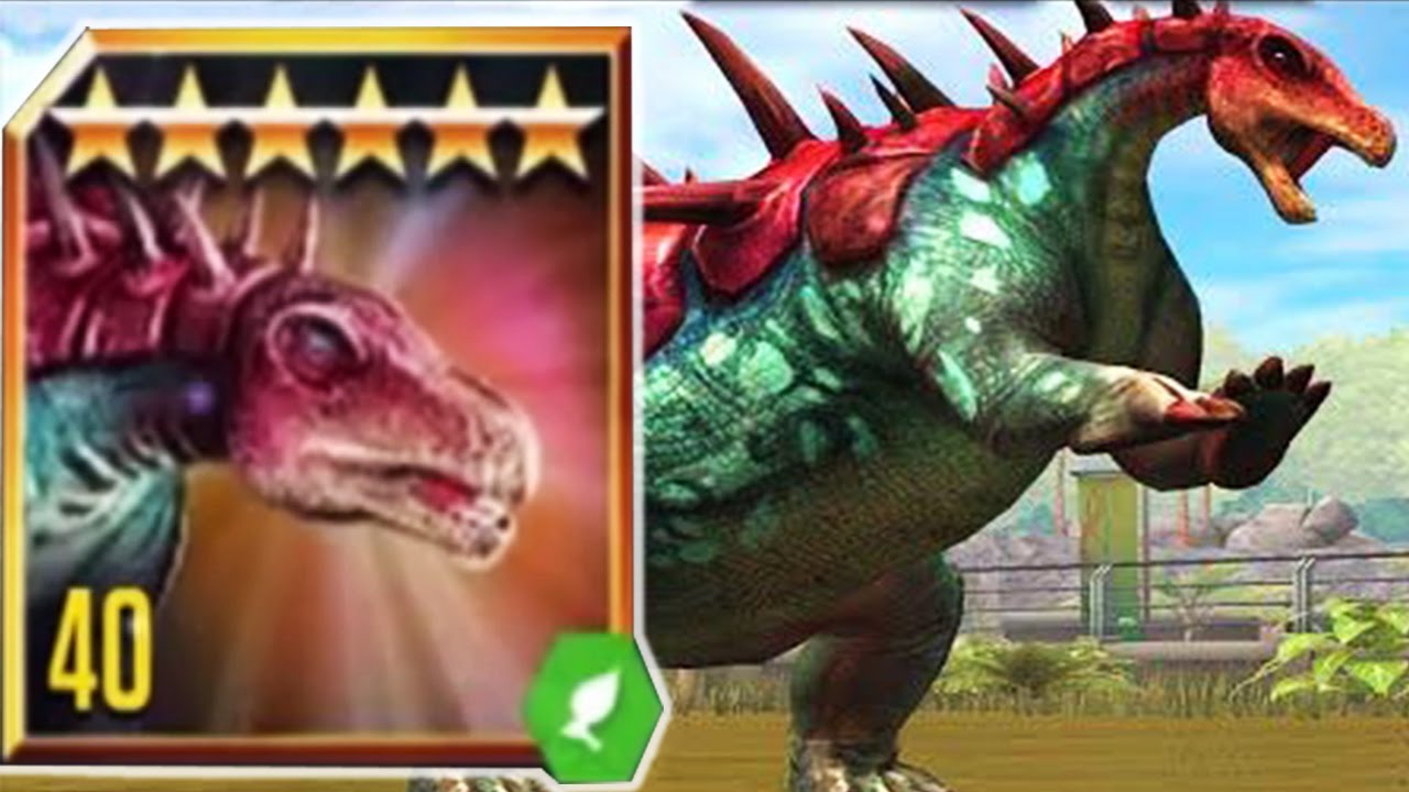 KENTROSAURUS MAX LEVEL 40 - Jurassic World The Game