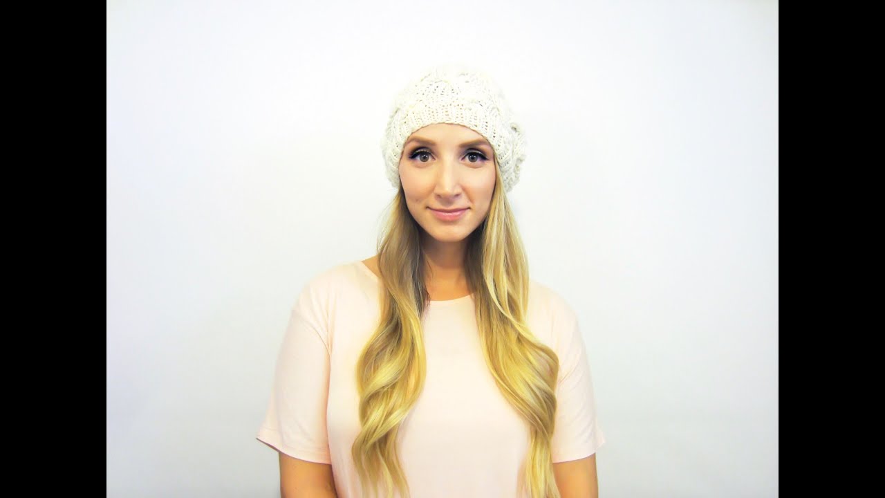 KNITTING TUTORIAL - Kim Kardashian Beanie - 3