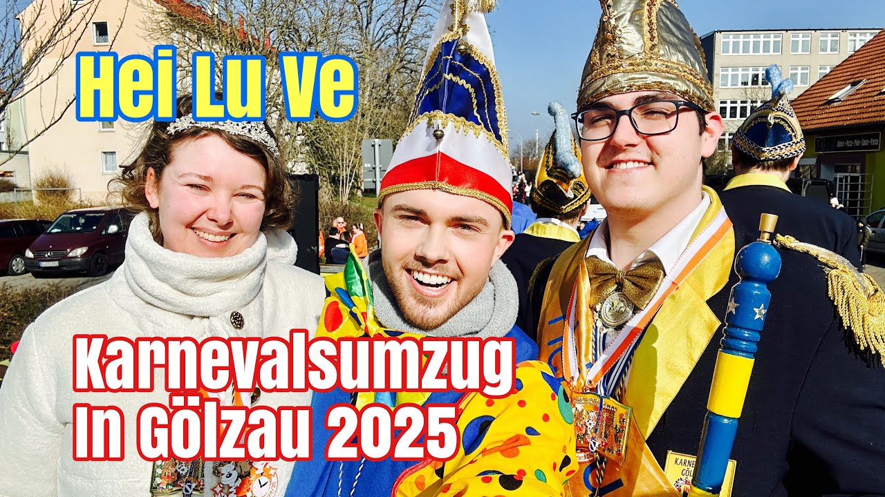 Karnevalsumzug 2025 Weißandt-Gölzau | Heiter, Lustig, Vergnügt