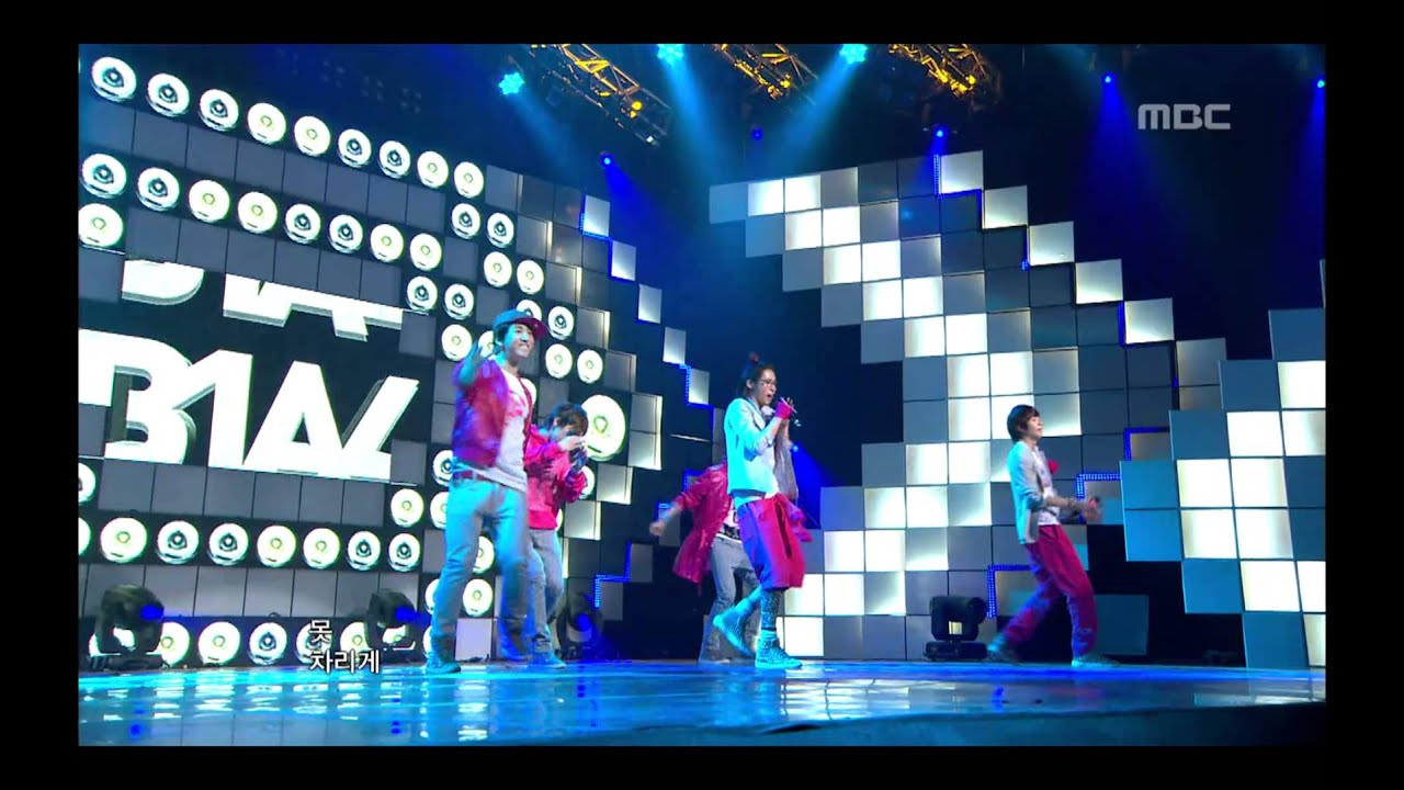 B1A4 - Okay, 비원에이포 - 오케이, Music Core 20110423