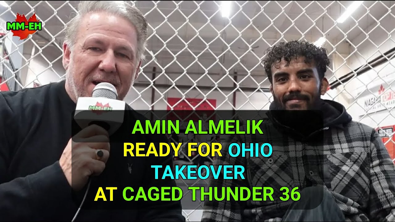 MMA Fighter Amin Almelik Ready For Ohio Takeover At Caged Thunder 36