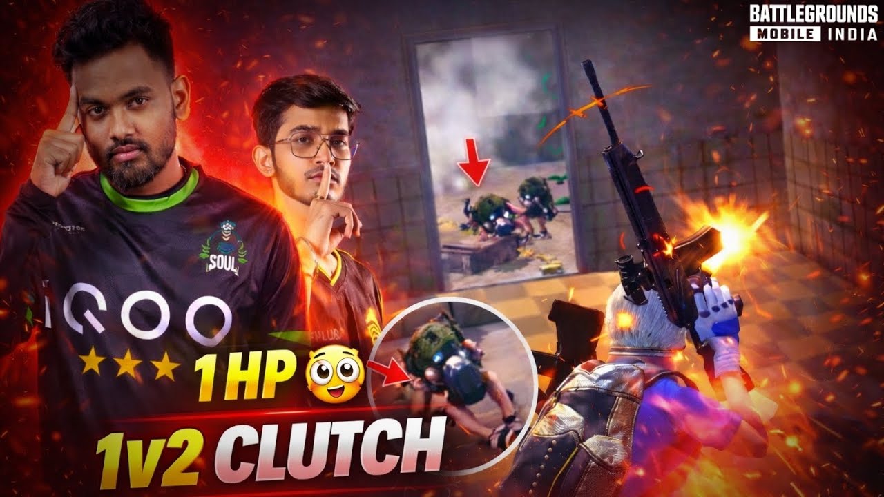 1v2 Manya and Admino Ultimate Clutches || Destroy Lobbies | BGMI |#bgmi 