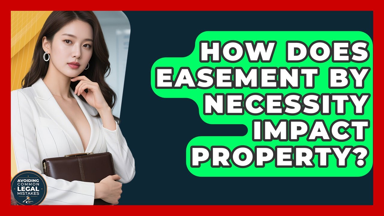 How Does Easement By Necessity Impact Property? - Avoiding Common Legal Mistakes